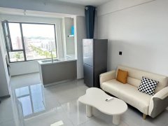 【首次出租】财富一号公寓南向精装修家具家电齐全1000