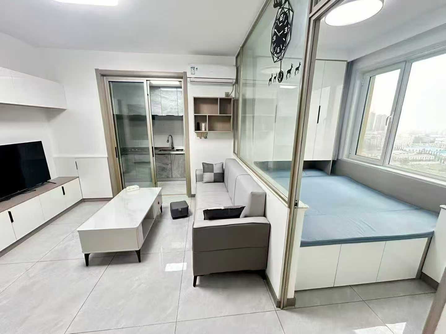 【出租】山伟学府两室嘎嘎新家具家电齐全1000/