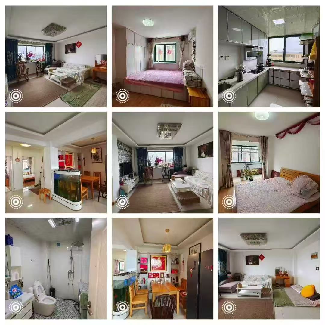 @1000/月，弘盛现代城电梯好楼层，2室精装