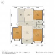 @55.8万,天福商城,电梯3室2卫!3叶草户型! @55.8万,天福商城,电梯3室2卫!3叶草户型!