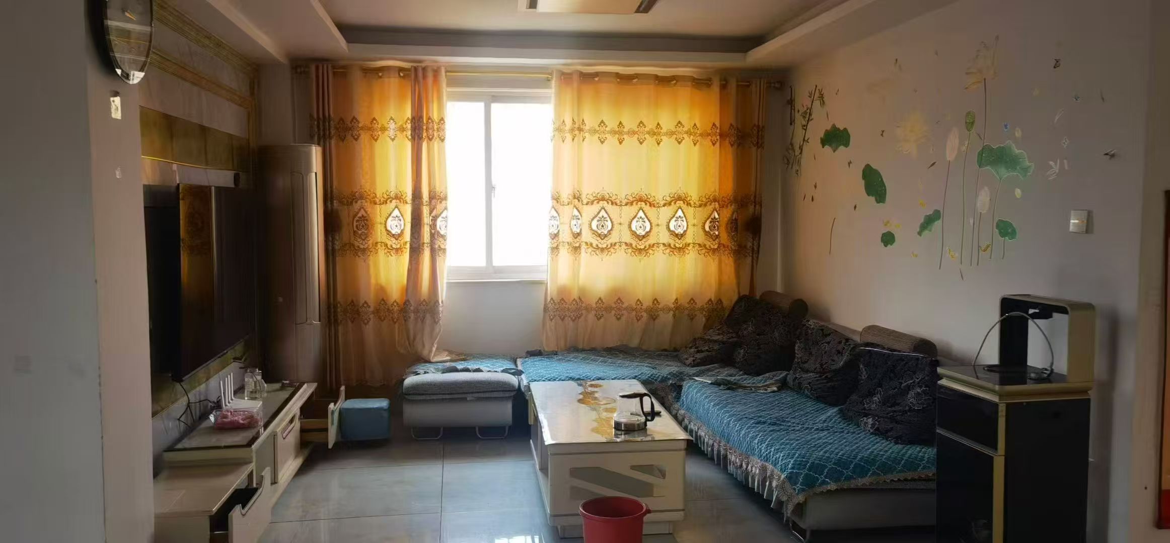 【出租】文登天福小学河景东城三期三室拎包入住1000元/月