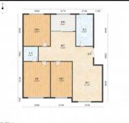 @捡大漏！名典居，121平毛坯！