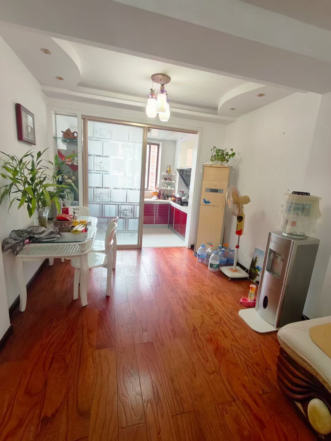 @1280/月，福泉名居，电梯南向2室!