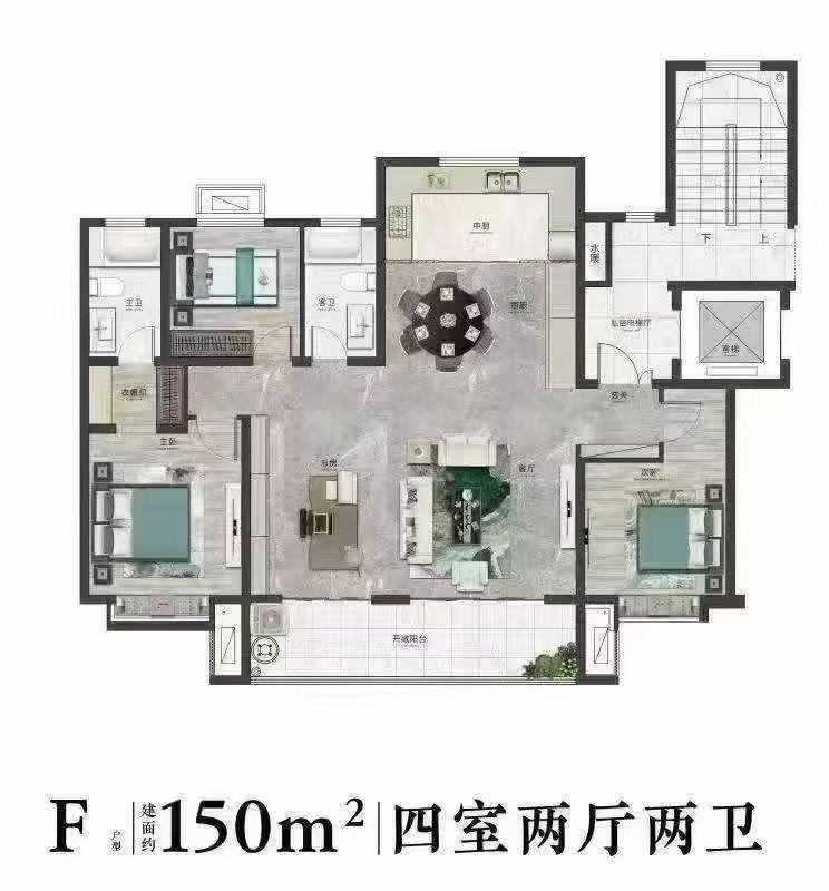 @69.8萬(wàn)不議價(jià)！山能2期大洋房，150平帶車位草廈！