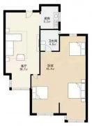 康業(yè)現(xiàn)代城 電梯最南排好樓層 111平 3室 毛坯房 49.