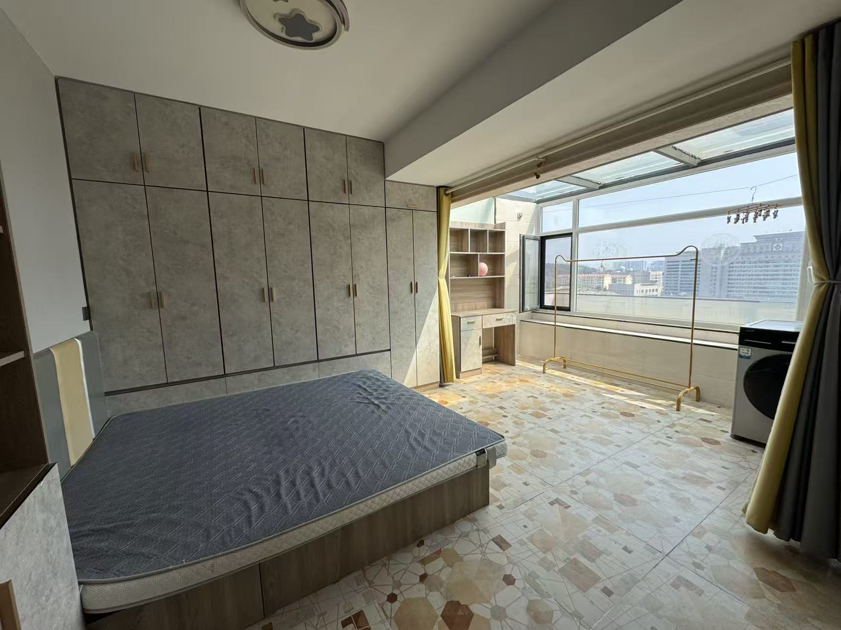 @800/月，天福尚城，2室，精裝!