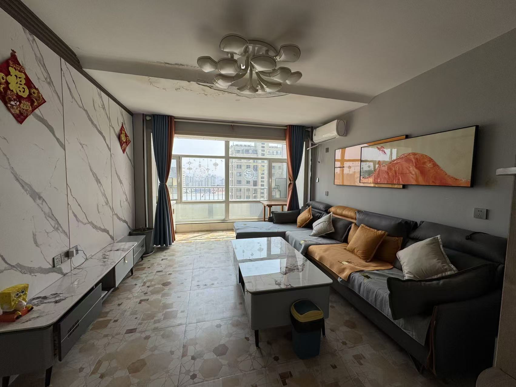 @800/月，天福尚城，2室，精裝!