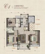 河景东城五期140平三室两卫89.8万