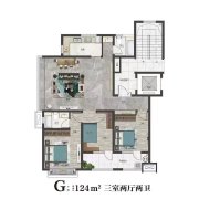 山能伴山首府一楼带院带地下车位三室两卫137平66.8万 山能伴山首府一楼带院带地下车位三室两卫137平66.8万